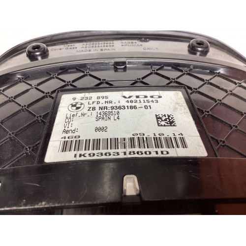 BMW F30 Dizel Gösterge Paneli Kilometre Saati 9232895 9363186-01 