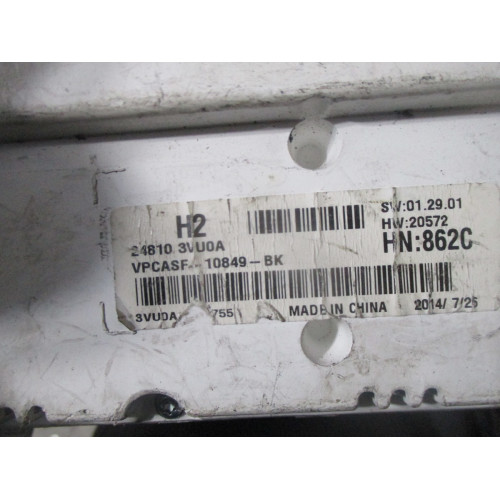 Nissan Note Benzinli Kilometre Saati Gösterge Paneli VPCASF-10849-BK