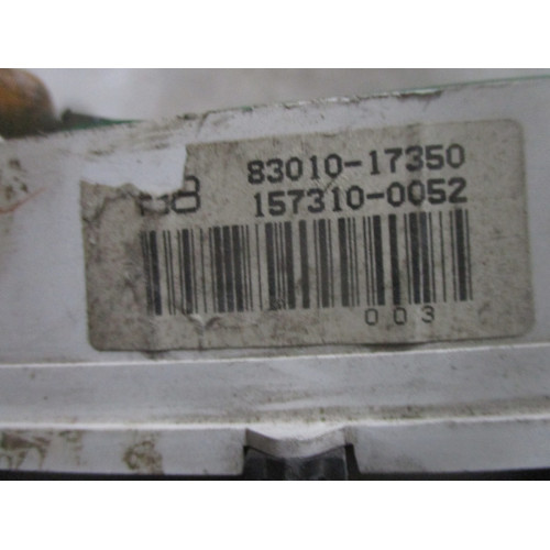 Toyota MR2 Benzinli Kilometre Saati Gösterge Paneli 83010-17350 157310-0052