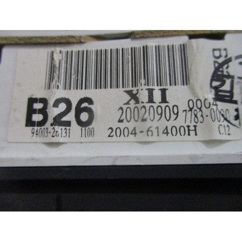Hyundai Santa Fe Benzinli Kilometre Saati Gösterge Paneli 94003-26131 2004-61400H