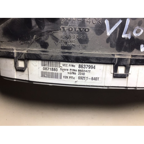 Volvo S60 S80 V70 2.4 Benzinli Kilometre Saati Gösterge Paneli 8637994 0871880