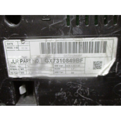 Jaguar XE Kilometre Saati Gösterge Paneli GX7310849BF