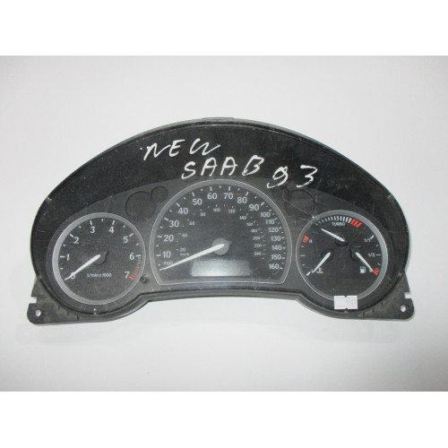 Saab 9-3 93 Benzinli Kilometre Saati Gösterge Paneli 0263625114 P12800514