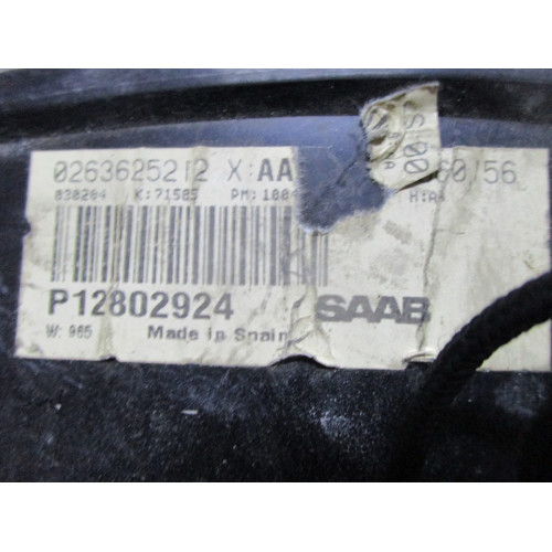 Saab 9-3 93 Benzinli Kilometre Saati Gösterge Paneli 0263625212 P12802924