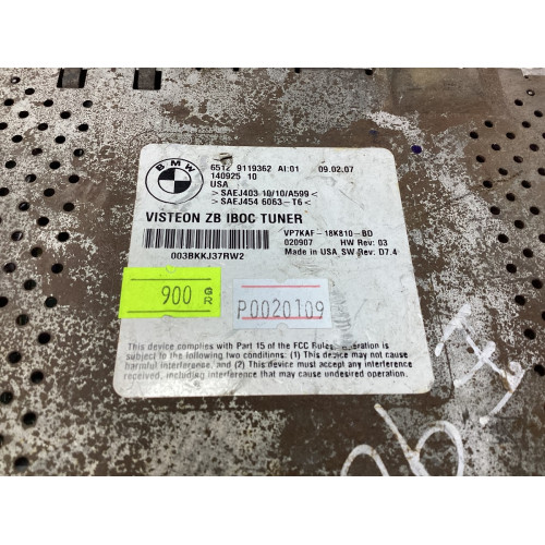 BMW E60 Radyo Kontrol Ünitesi 9119362