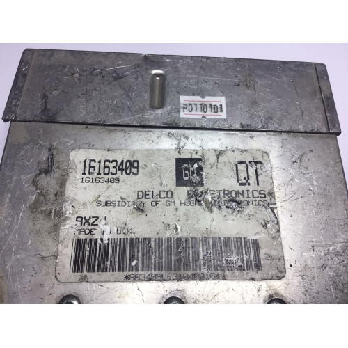 Opel Corsa 1.2 Motor Beyni 16163409 QT AXZJ