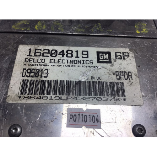 Opel Corsa 1.4 Motor Beyni 16204819GP D95013