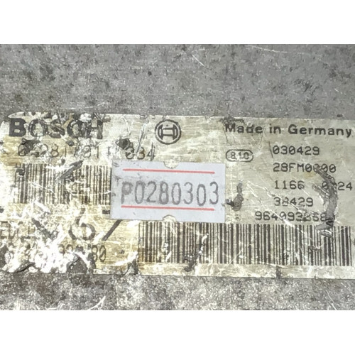 Peugeot 607 Citroen Xantia Motor Beyni 0281011033 9646719280