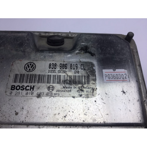 Seat Leon 1.9TDI Motor Beyni 038906019CL 0281010403