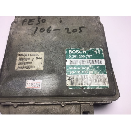 Peugeot 106 Citroen AX 1.0 Motor Beyni 0261200707 9613113880