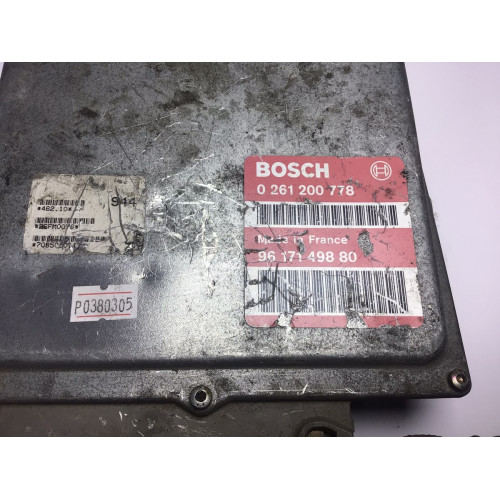 Peugeot Motor Beyni 0261200778 9617148880