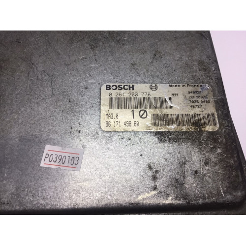 Peugeot Motor Beyni MA3.0 0261200778 9617149880