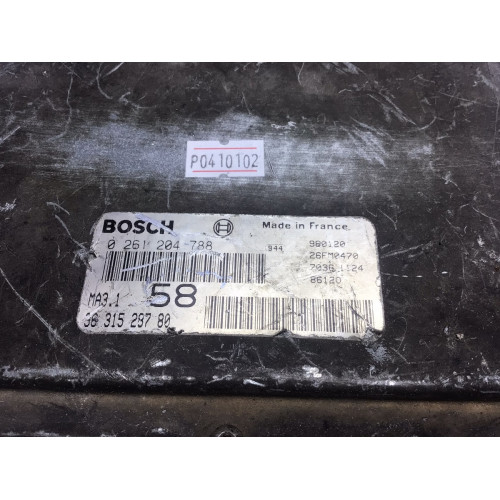 Citroen Saxo Peugeot 106 1.1 Motor Beyni MA3.1 0261204788 9631528780