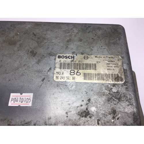 Citroen Saxo Peugeot 106 Motor Beyni MA3.0 0261204051 9624936180