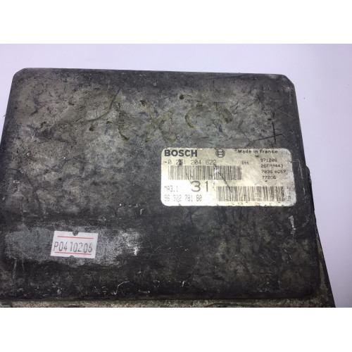 Citroen Saxo Peugeot 106 1.1 Motor Beyni MA3.1 0261204622 9630278180