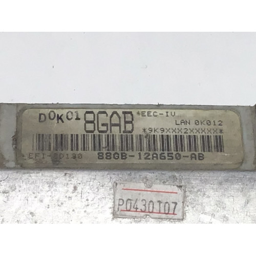 Ford Sierra Motor Beyni 88GB-12A650-AB