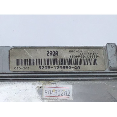 Ford Escort Motor Beyni 92AB-12A650-GA CSD-201 2AGA