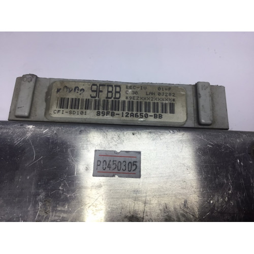 Ford Fiesta Motor Beyni 89FB-12A650-BB 