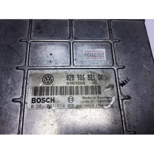 Volkswagen Passat motor beyni 0281001654 028906021GK