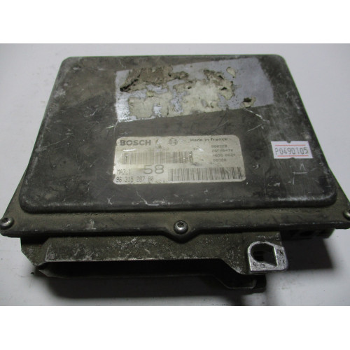 Citroen Saxo Peugeot 106 1.1 Motor Beyni MA3.1 0261204788 9631528780