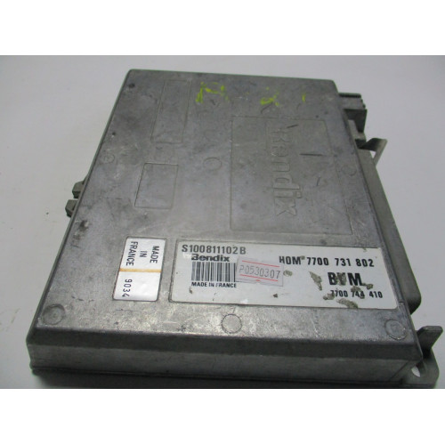 Renault 19 1.7 Motor Beyni S100811102B HOM7700731802 7700744410