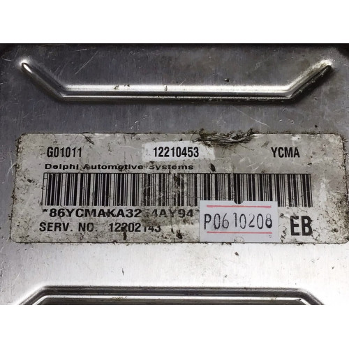 Opel Astra G Vectra 2.2 Motor Beyni 12210453 12202143