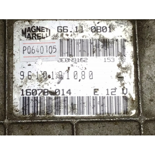 Peugeot 106 1.1 Motor Beyni G6.110B01 9610191080 16078.014