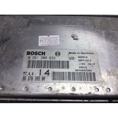 Citroen Xsara Picasso 1.6  motor Beyni 0261206633 M7.4.4 9637839580