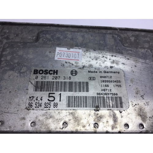 Citroen Xsara 1.6 motor Beyni 0261207318 M7.4.4
