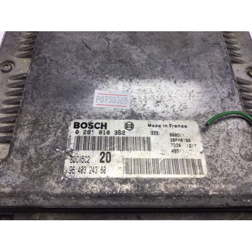 Peugeot 306 2.0 HDI Motor Beyni EDC15C2 20 0281010362 9640324380