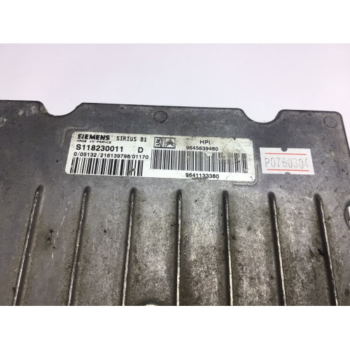 Citroen Peugeot Motor Beyni SId881 S118230011D 9645639480