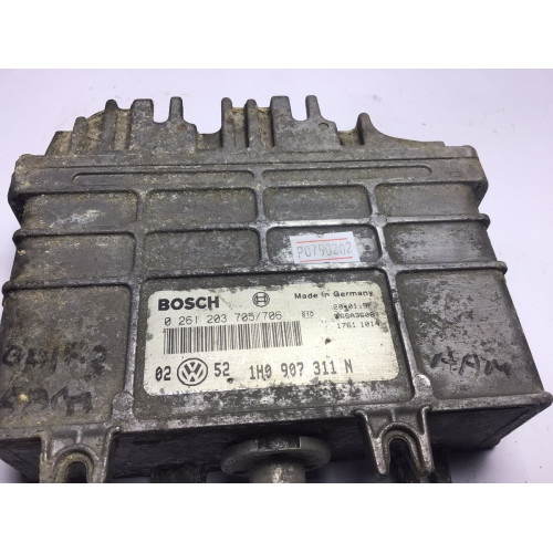 Volkswagen Golf 3 Motor Beyni 0261203705 1H0907311N