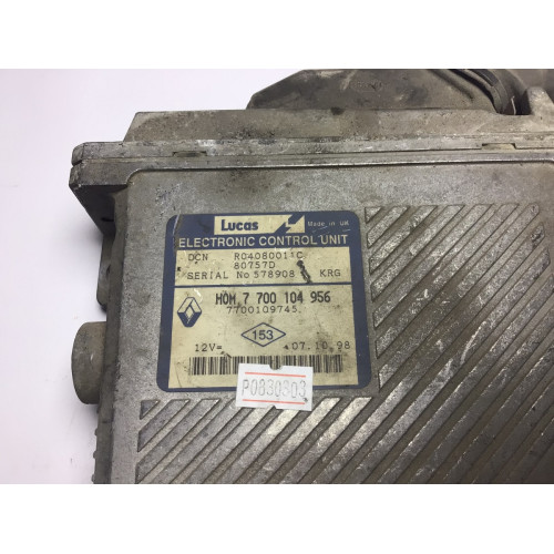 Renault Kangoo Motor Beyni R04080011C 80757D HOM7700104956 7700109745