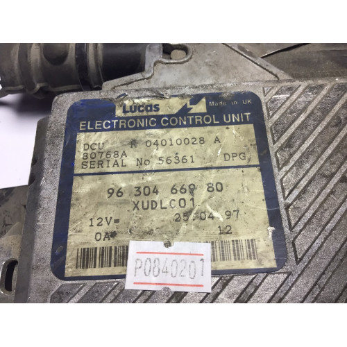 Peugeot 406 2.1 TD Motor Beyni 9630466980