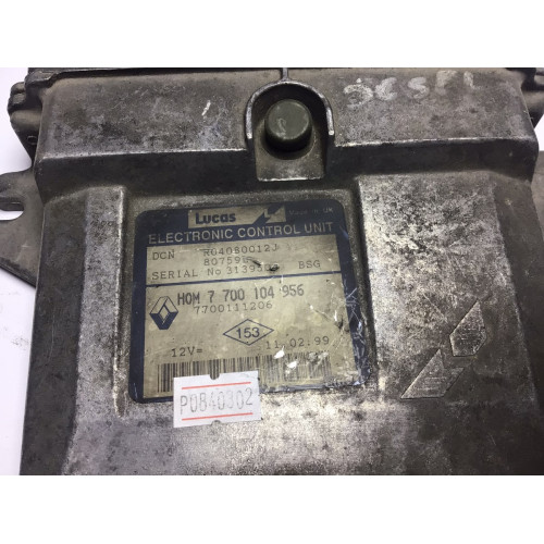 Renault Kango Motor Beyni 7700104956