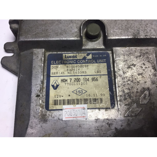 Renault Kango Motor Beyni 7700104956