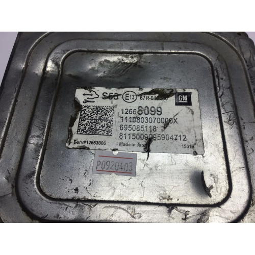 Opel Corsa 1.4 Motor Beyni 12668099 695085118