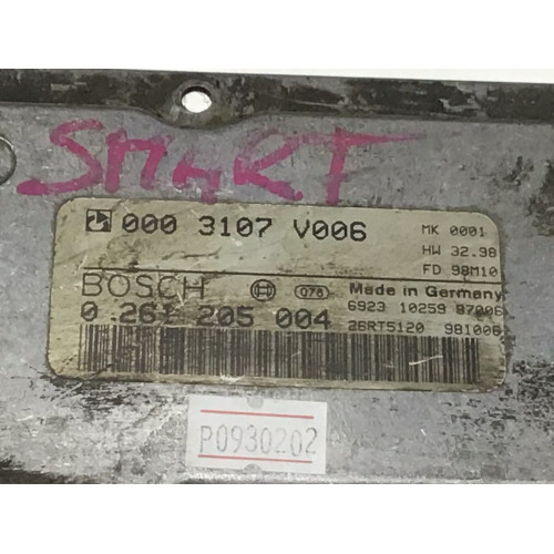 Smart ForTwo 0.6 Motor Beyni 0261205004 0003107V006