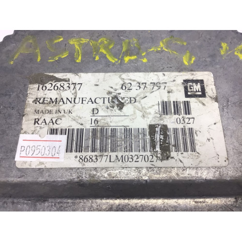 Opel Astra G 1.6 Motor Beyni 16268377