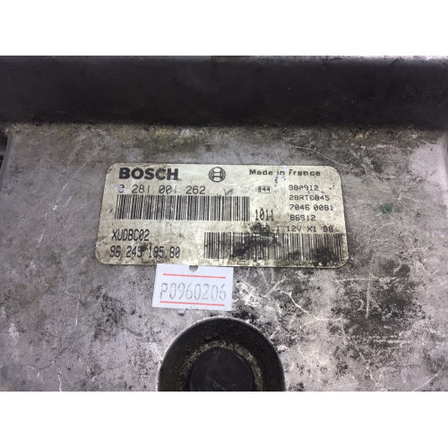 Peugeot 406 1.9 TD Motor Beyni 0281001262 XUBBC02 9624519580