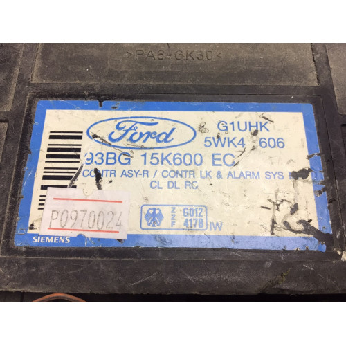Ford Mondeo Konfor Kontrol Modülü 93BG-15K600-EC 5WK4606