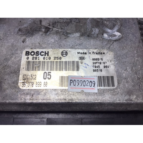 Peugeot 206 2.0 HDI Motor Beyni EDC15C2 05 0281010250 9637089980