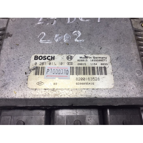 Renault Laguna 1.9 DCI Motor Beyni 0281011101 8200163528 8200095416