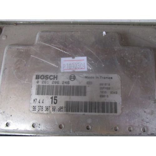 Citroen Saxo Motor Beyni 0261206246 M7.4.4 9648484380