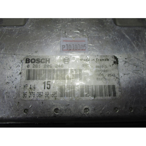 Citroen Saxo Motor Beyni 0261206246 M7.4.4 9648484380