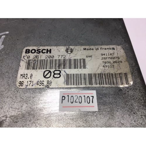 Peugeot 106 1.4 Motor Beyni 0261200772 9617149680