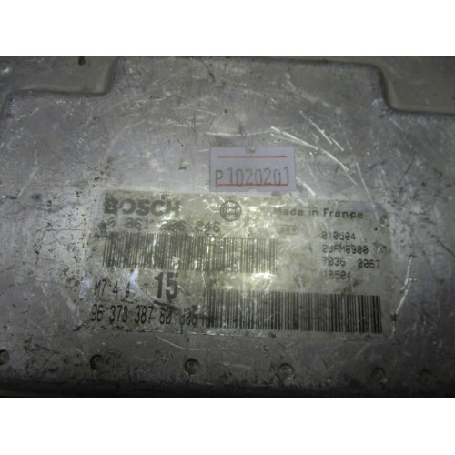 Citroen Saxo Motor Beyni 0261206246 M7.4.4 9648484380