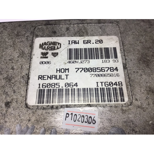 Renault Twingo 1.2 Motor Beyni IAW6R.20 16085.064 HOM7700856784 7700865816