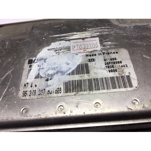 Peugeot 106 1.1 Motor Beyni 0261206246 9637838780