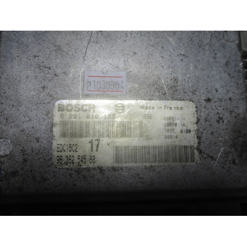 Peugeot expert Fiat Scudo 2.0 Motor Beyni 0281010135 EDC15C2 9636254580